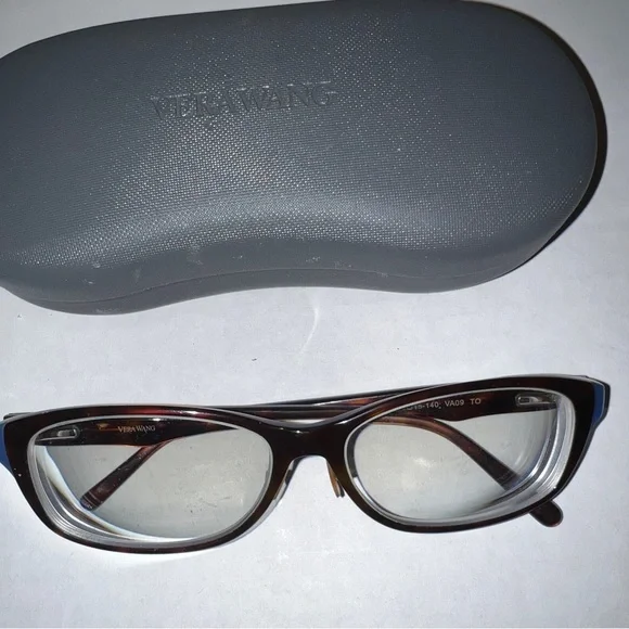 👓 Vera Wang Tortoise / Blue Eyeglasses